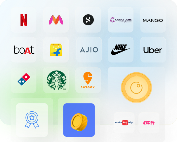 Creative design with icons and content elements