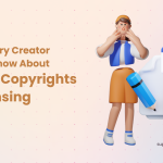 Digital copyright concept for content creators